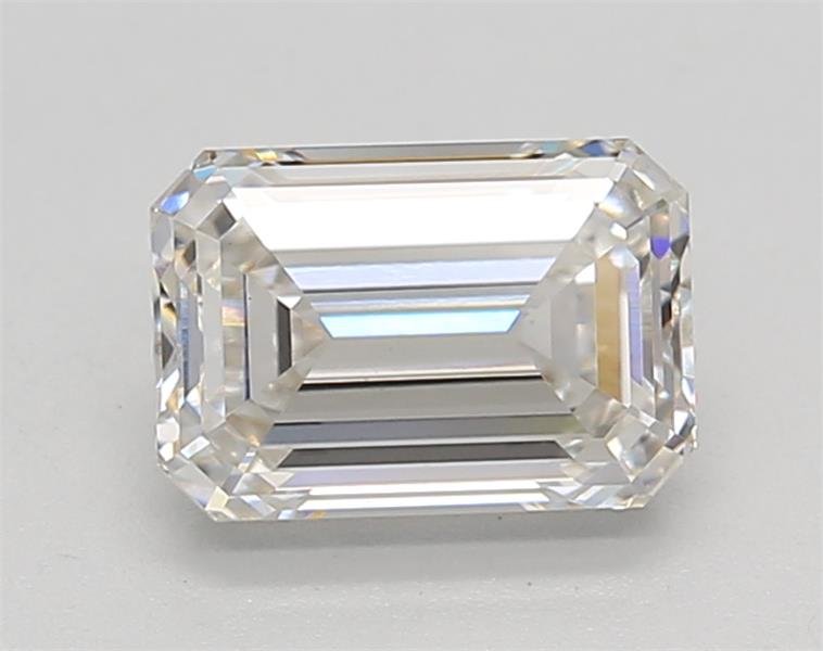 1.35ct G VS1 Rare Carat Ideal Cut Emerald Lab Grown Diamond