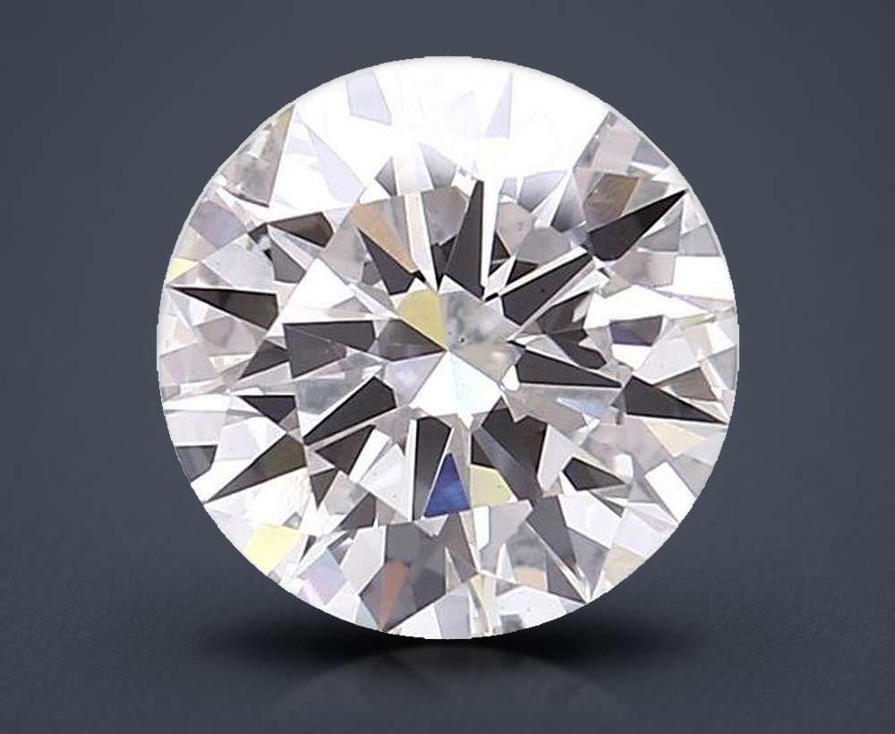 2.80 Carat Round Lab Diamond