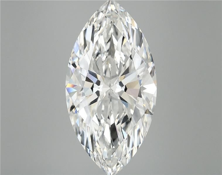 8.27ct F VVS2 Rare Carat Ideal Cut Marquise Lab Grown Diamond