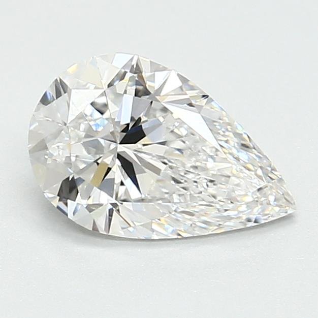 0.97ct E VVS2 Rare Carat Ideal Cut Pear Lab Grown Diamond