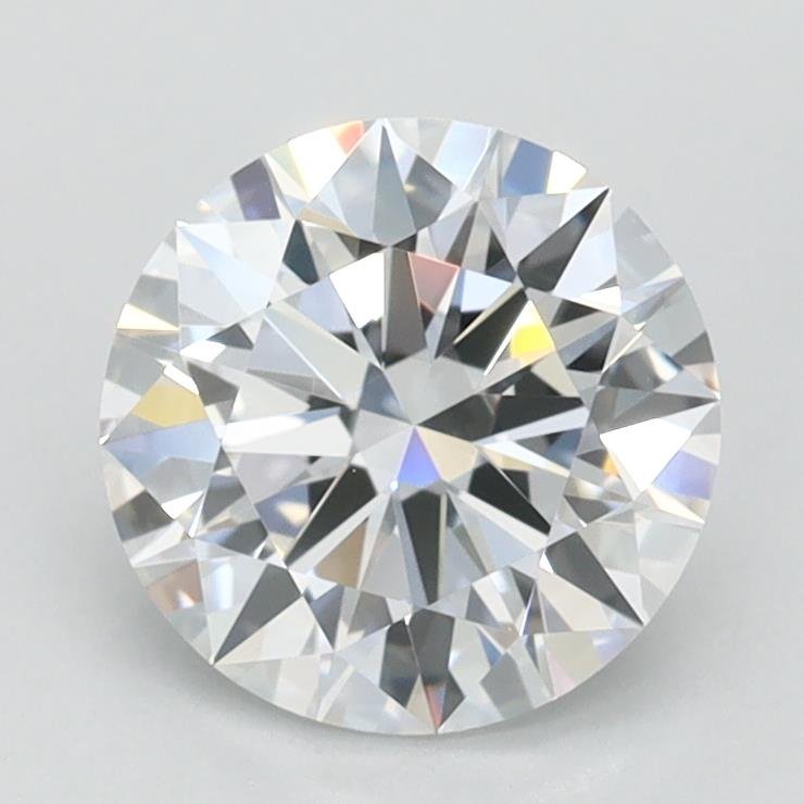 1.11ct D VVS2 Rare Carat Ideal Cut Round Lab Grown Diamond