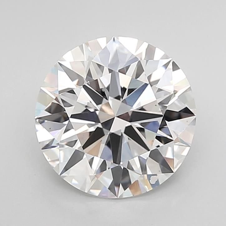 4.00ct E VS2 Rare Carat Ideal Cut Round Lab Grown Diamond