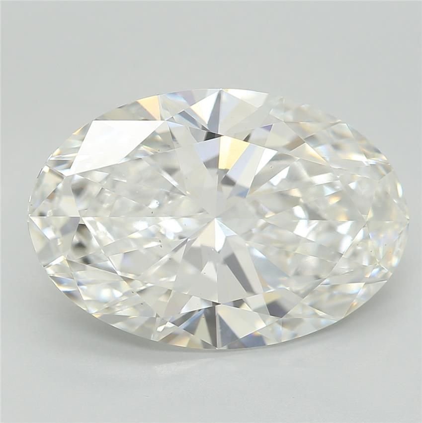3.82ct E VS2 Rare Carat Ideal Cut Oval Lab Grown Diamond