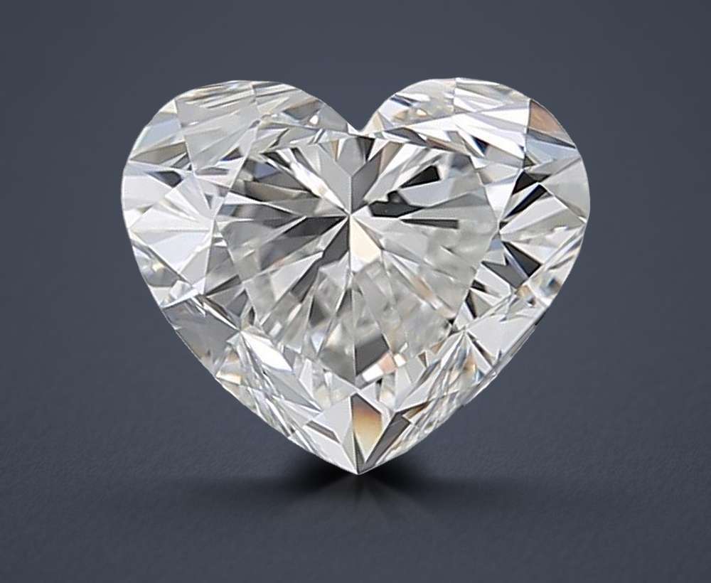0.82 Carat Heart Natural Diamond