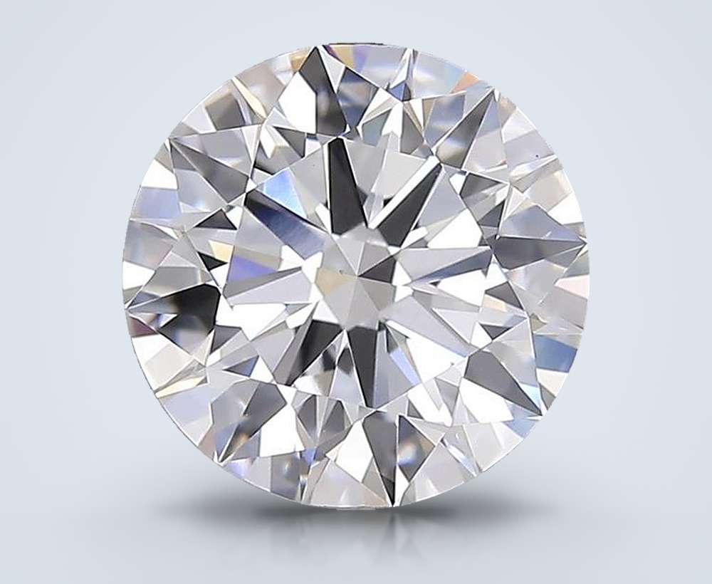 4.71 Carat Round Lab Diamond