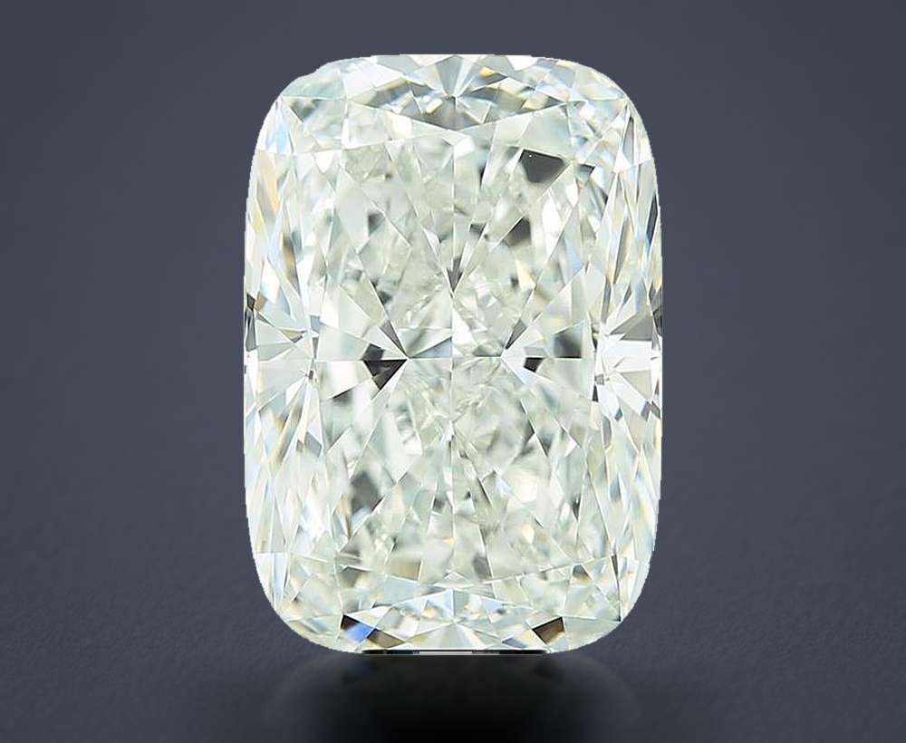12.36 Carat Cushion Lab Diamond