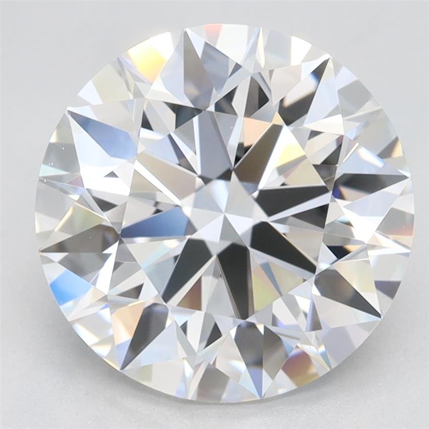 3.56ct D VVS1 Rare Carat Ideal Cut Round Lab Grown Diamond