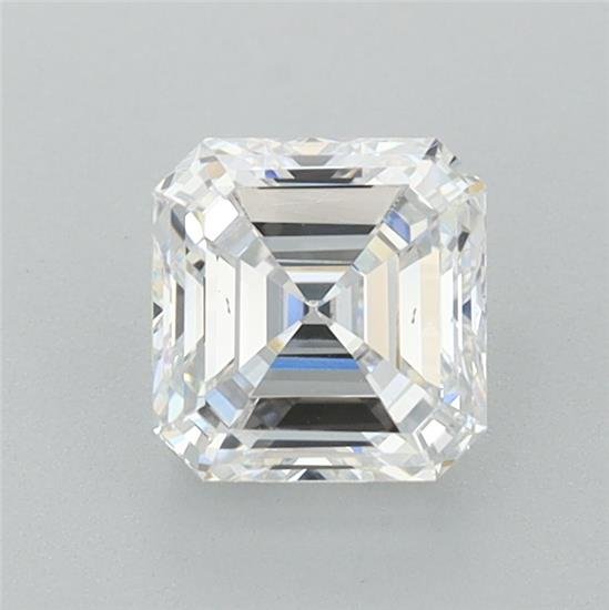 1.02ct D SI1 Very Good Cut Asscher Lab Grown Diamond