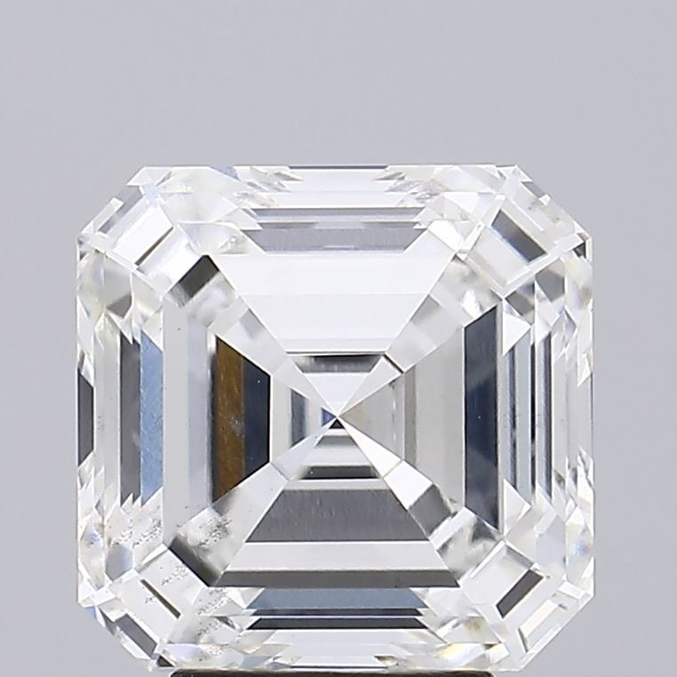 5.07ct G SI1 Rare Carat Ideal Cut Asscher Lab Grown Diamond