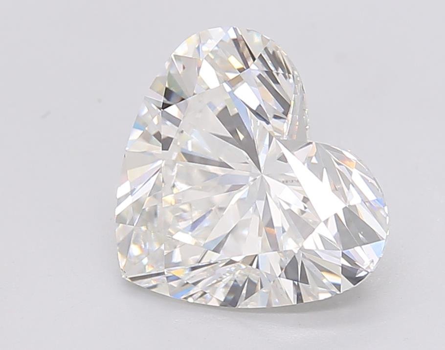 3.03ct G VS2 Rare Carat Ideal Cut Heart Lab Grown Diamond