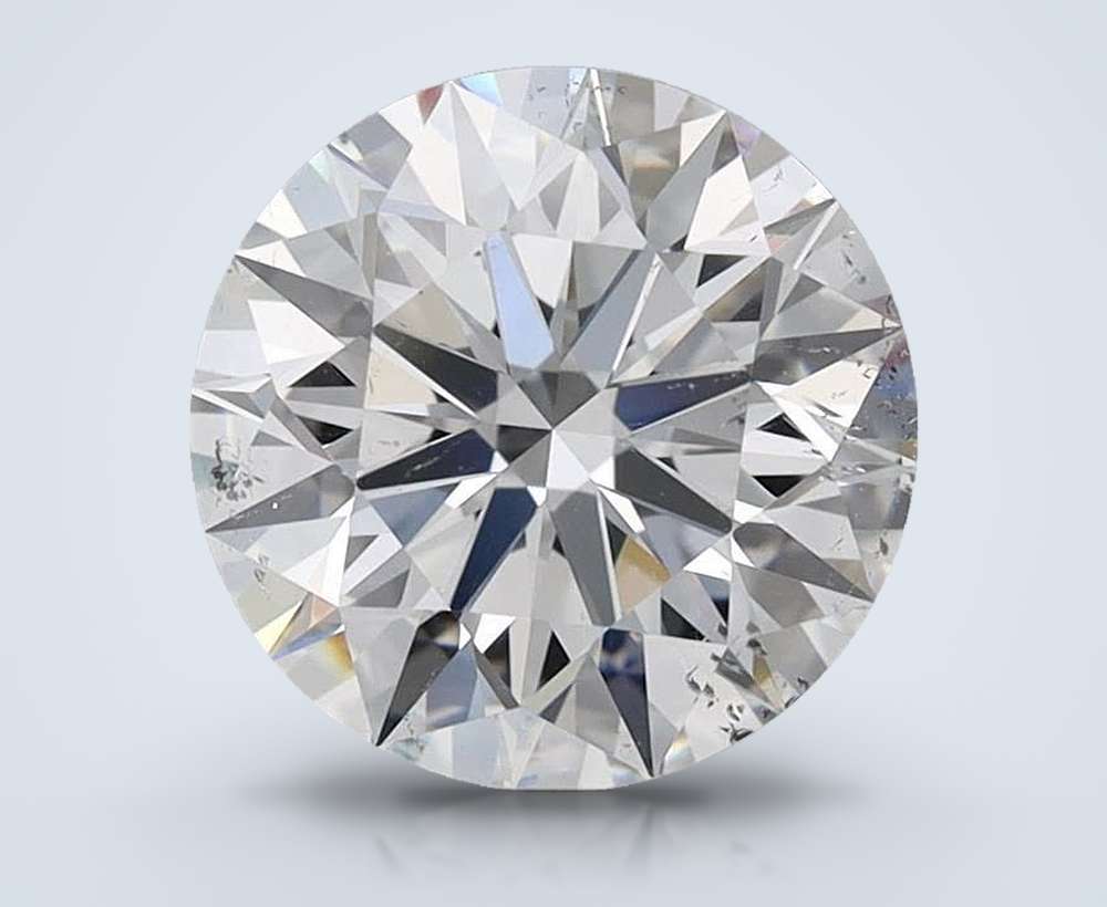 3.14 Carat Round Natural Diamond