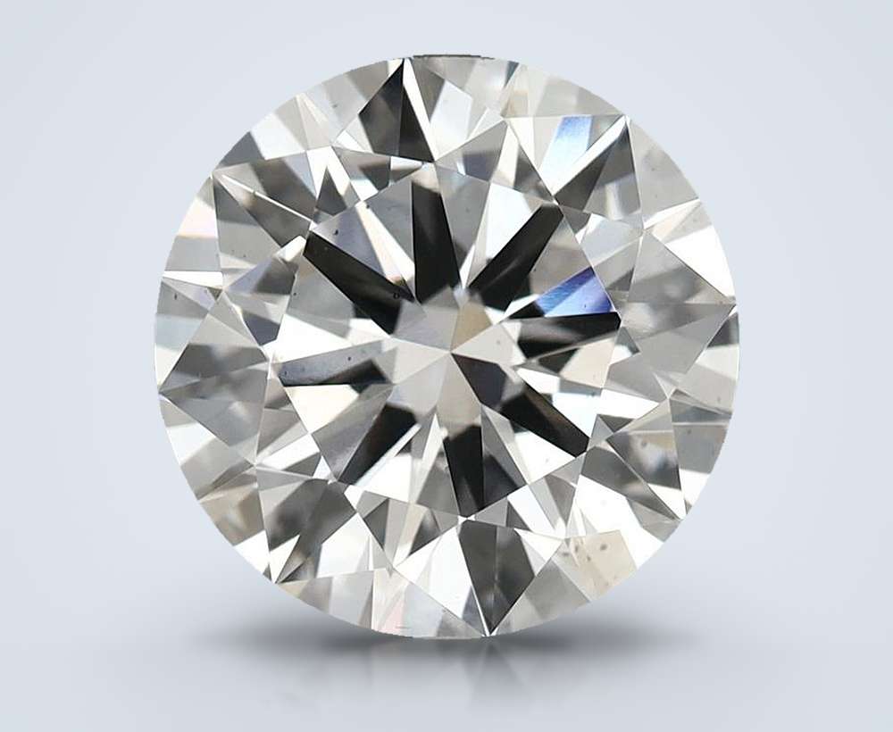 4.18 Carat Round Lab Diamond
