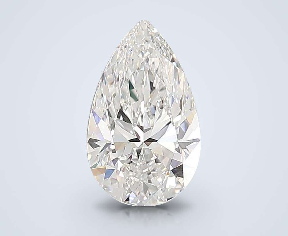 7.03 Carat Pear Lab Diamond