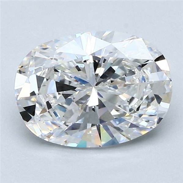 2.18ct F VS1 Very Good Cut Oval Diamond