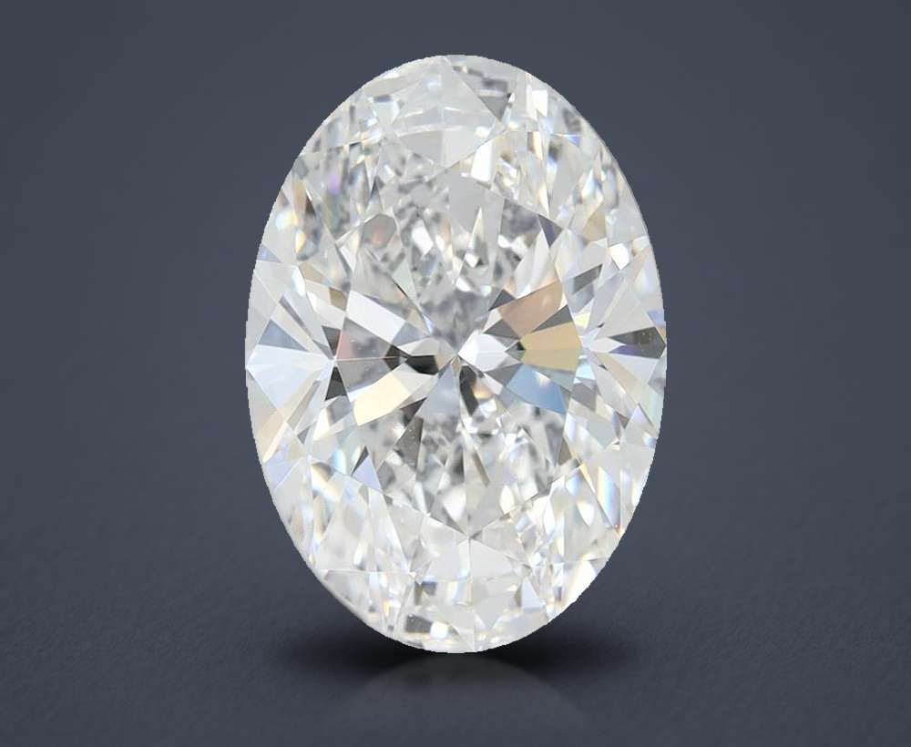 3.30 Carat Oval Lab Diamond