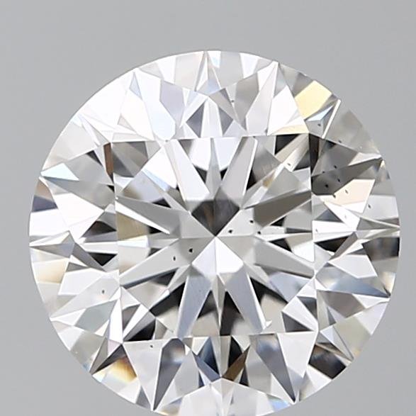 3.00ct D SI1 Rare Carat Ideal Cut Round Lab Grown Diamond