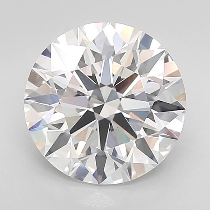 3.51ct F VVS2 Rare Carat Ideal Cut Round Lab Grown Diamond