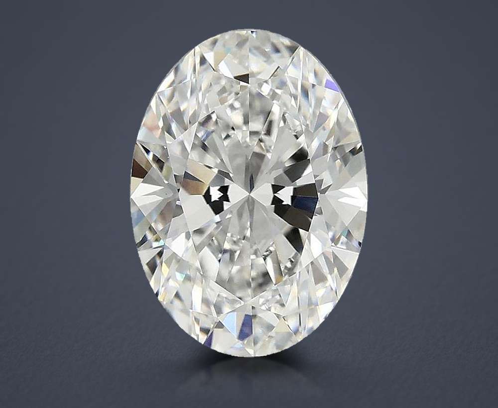 2.81 Carat Oval Lab Diamond
