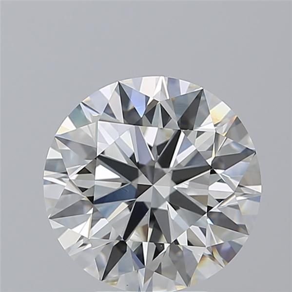 4.19ct F VS1 Rare Carat Ideal Cut Round Diamond