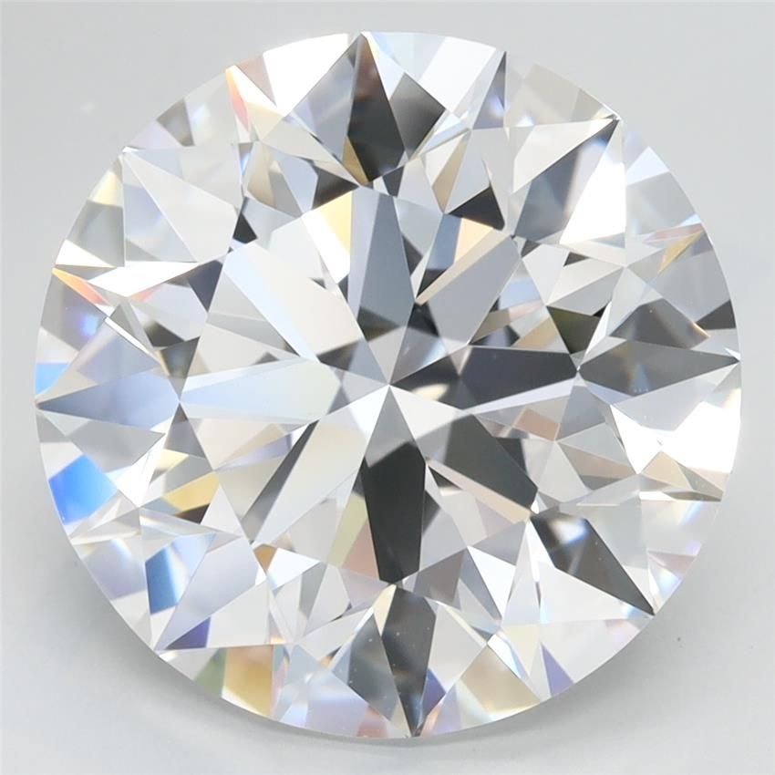 6.03ct F VVS2 Rare Carat Ideal Cut Round Lab Grown Diamond