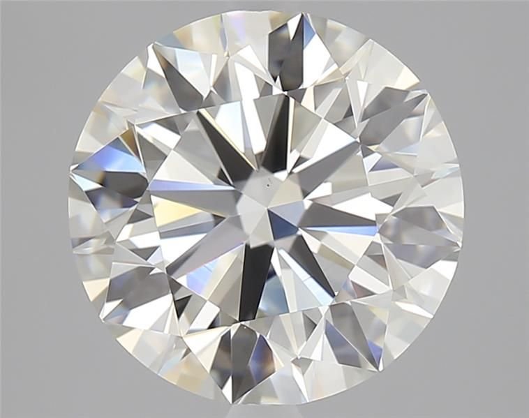 3.73ct K VS1 Rare Carat Ideal Cut Round Diamond