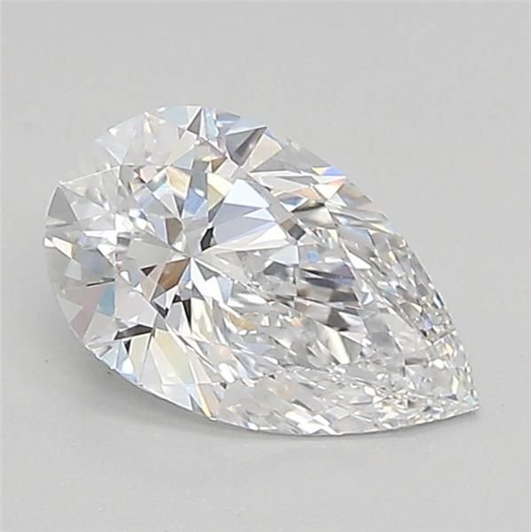 0.90ct D VVS1 Rare Carat Ideal Cut Pear Lab Grown Diamond