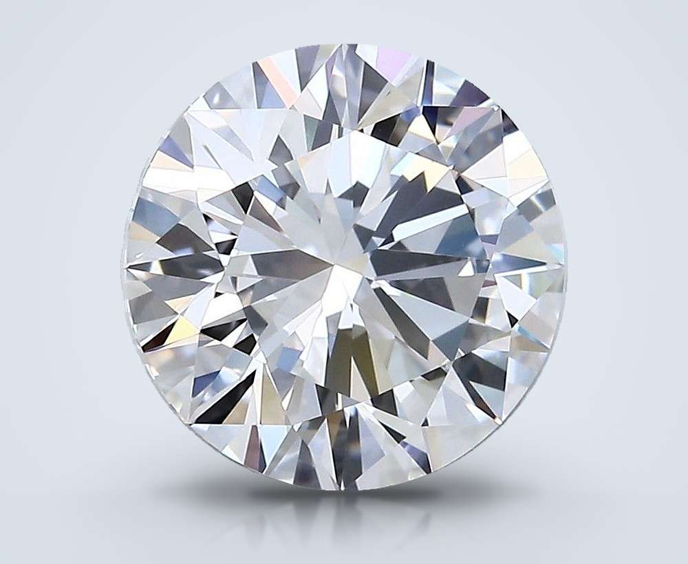 3.68 Carat Round Natural Diamond