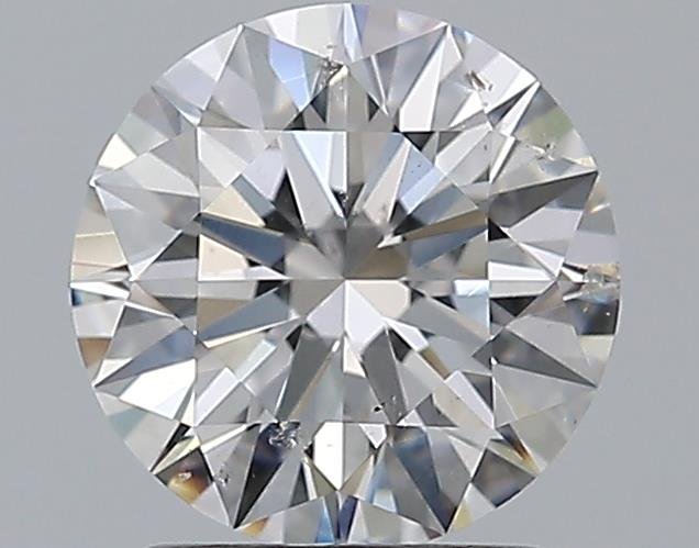 1.62ct E SI2 Rare Carat Ideal Cut Round Diamond