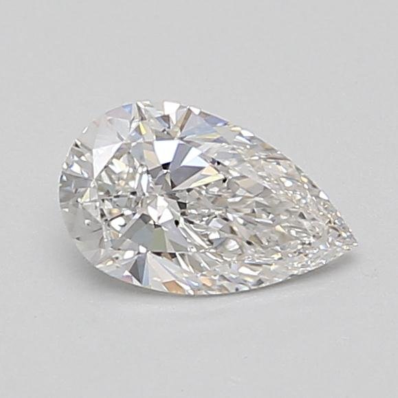 0.71ct E SI1 Rare Carat Ideal Cut Pear Lab Grown Diamond