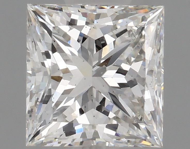 1.34ct F VS2 Rare Carat Ideal Cut Princess Lab Grown Diamond