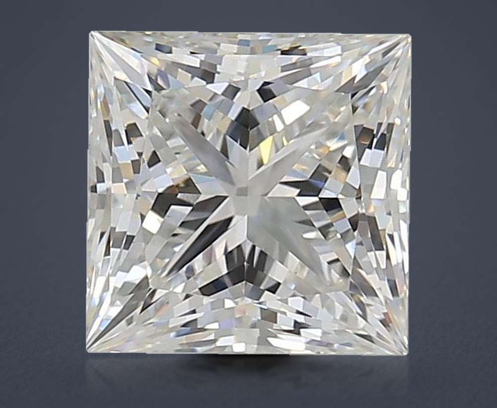 3.37 Carat Princess Lab Diamond