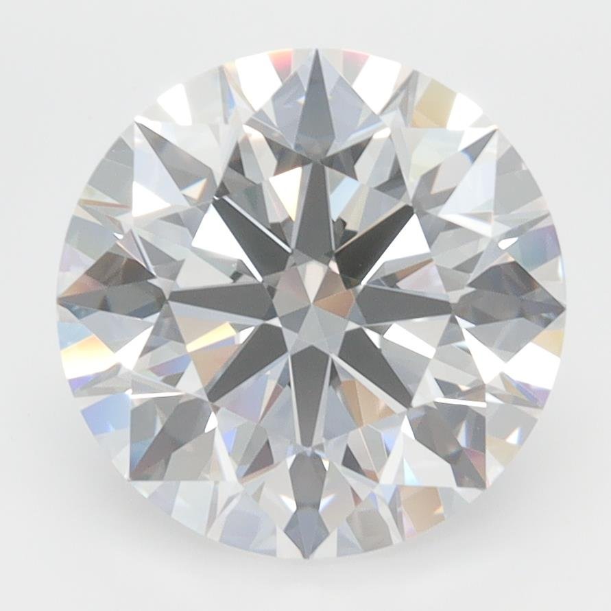 4.03ct D VVS1 Rare Carat Ideal Cut Round Lab Grown Diamond