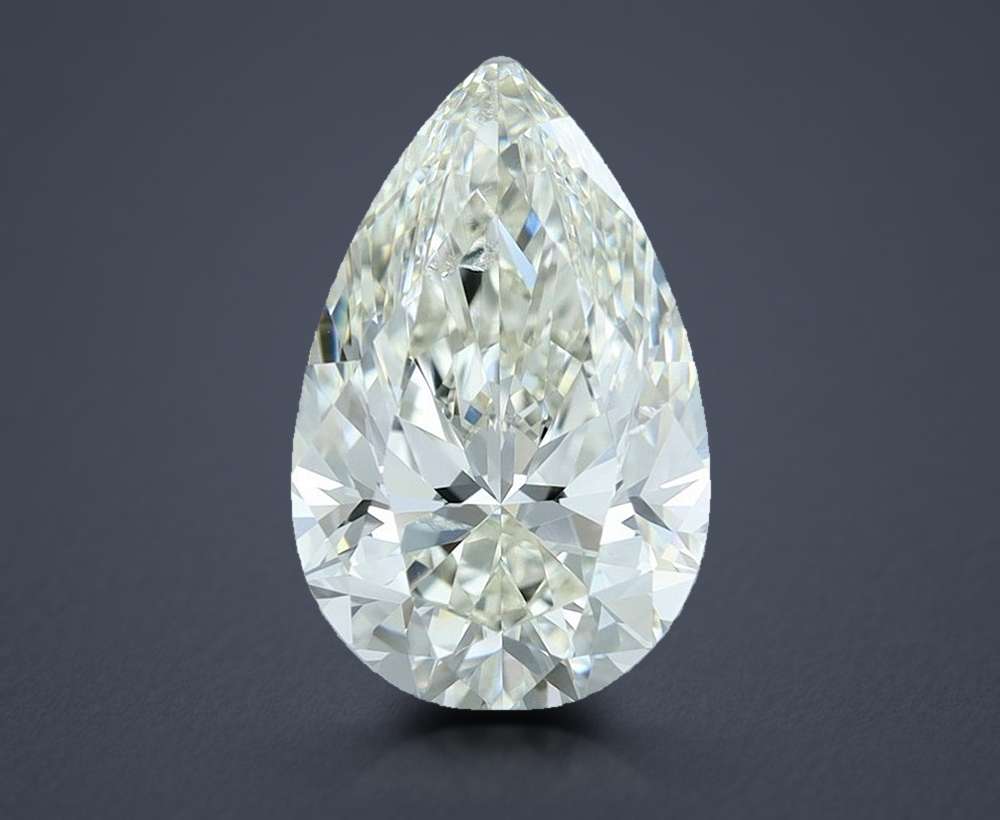 2.51 Carat Pear Natural Diamond