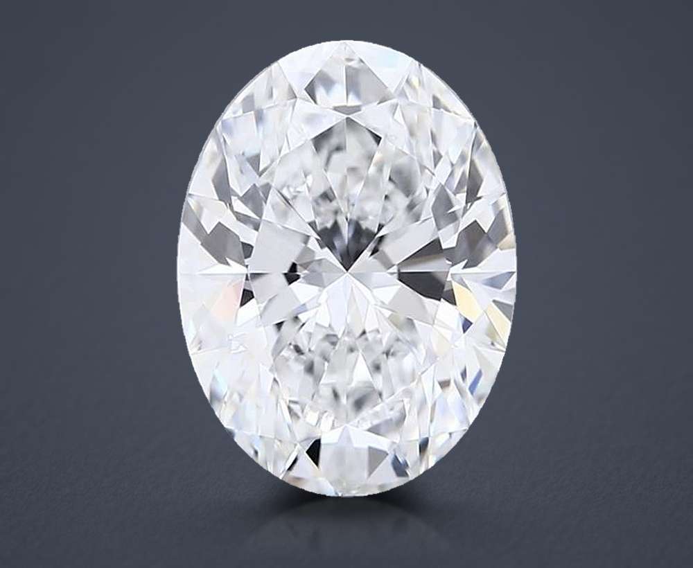 4.88 Carat Oval Lab Diamond