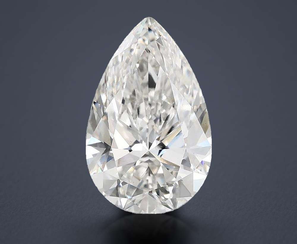 5.01 Carat Pear Lab Diamond