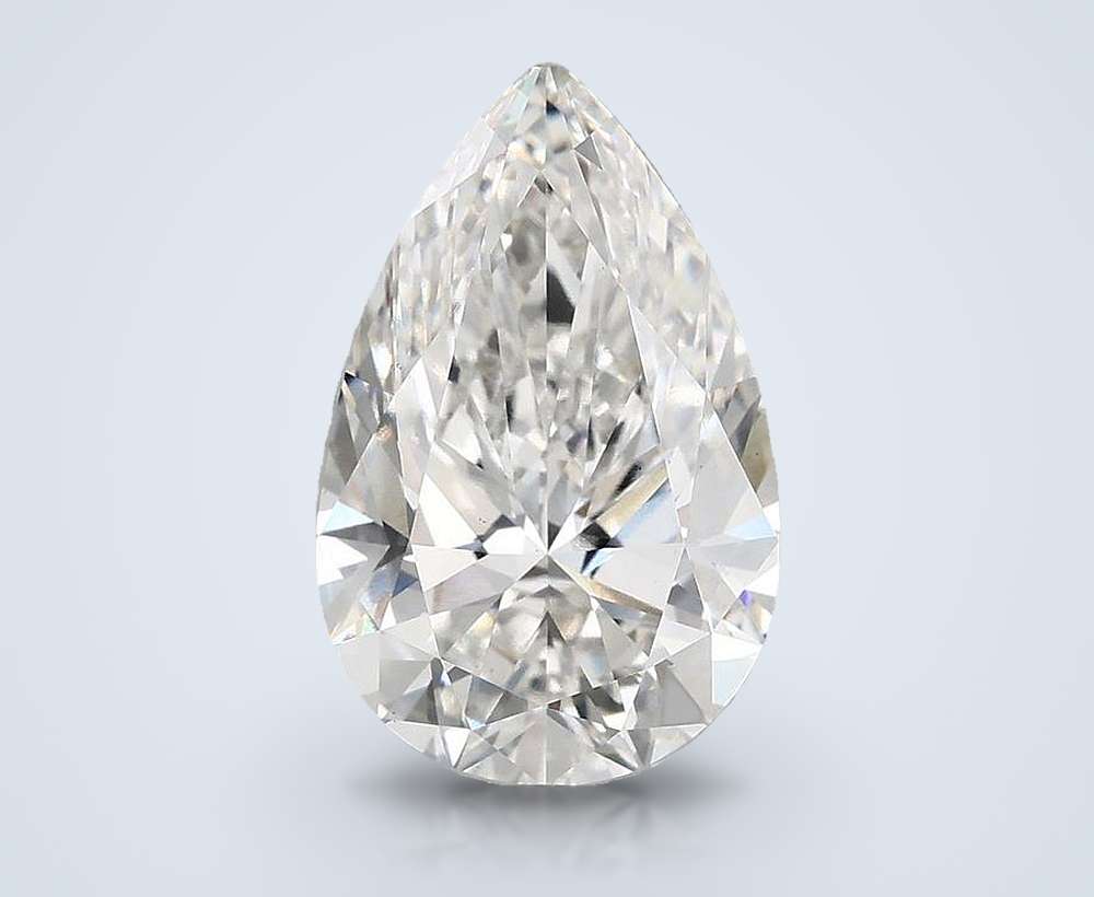5.01 Carat Pear Lab Diamond
