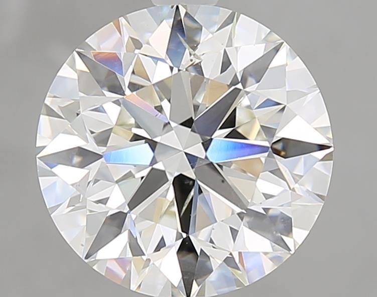 3.70ct J SI1 Excellent Cut Round Diamond