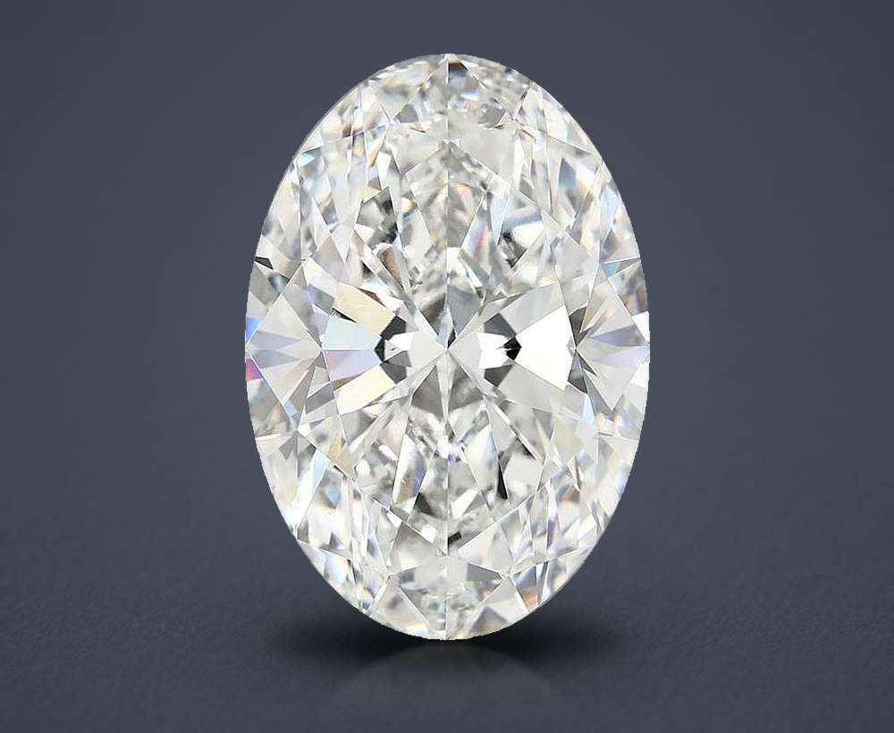 10.60 Carat Oval Lab Diamond