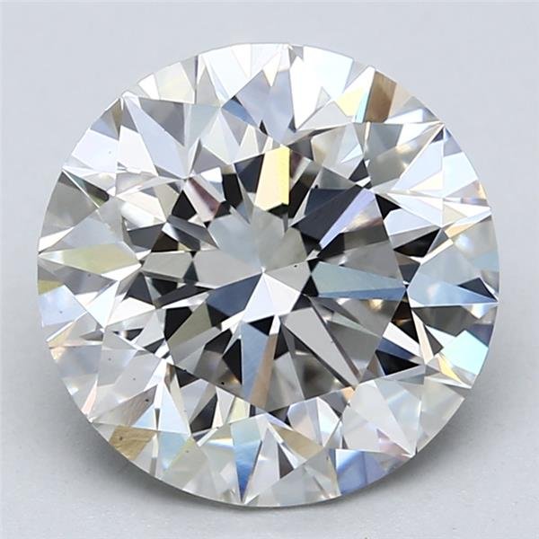 4.52ct G VS1 Excellent Cut Round Lab Grown Diamond