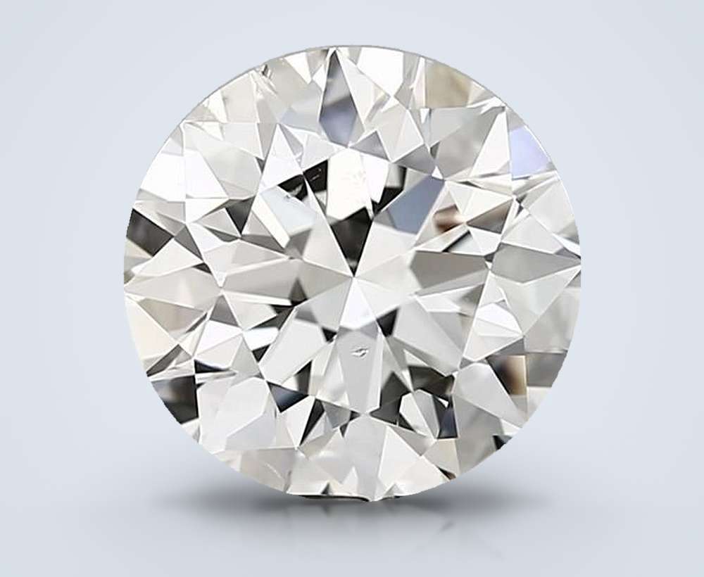 4.45 Carat Round Natural Diamond