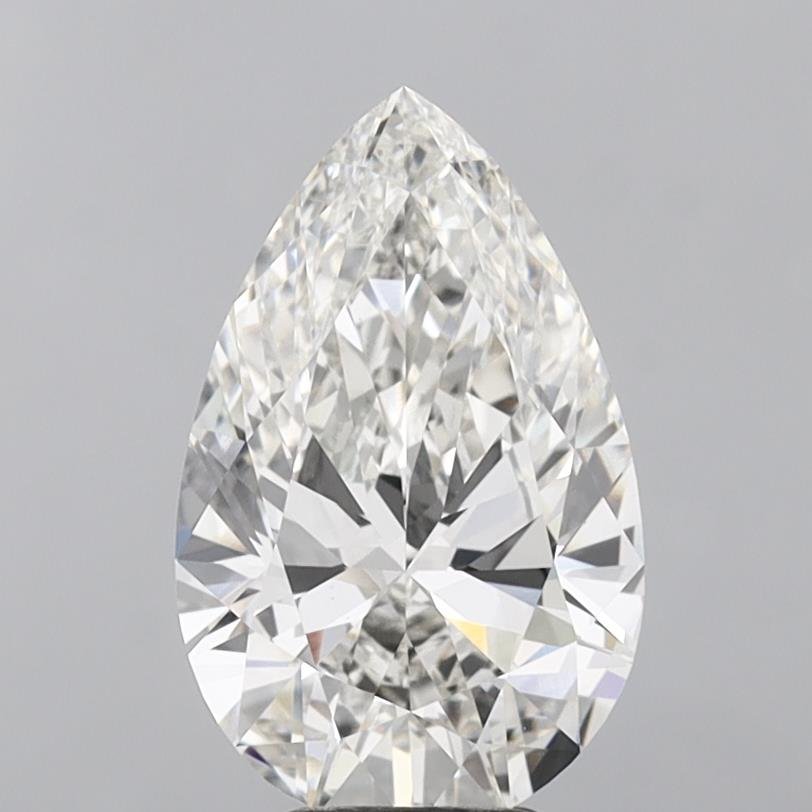 5.04 Carat Pear Lab Diamond