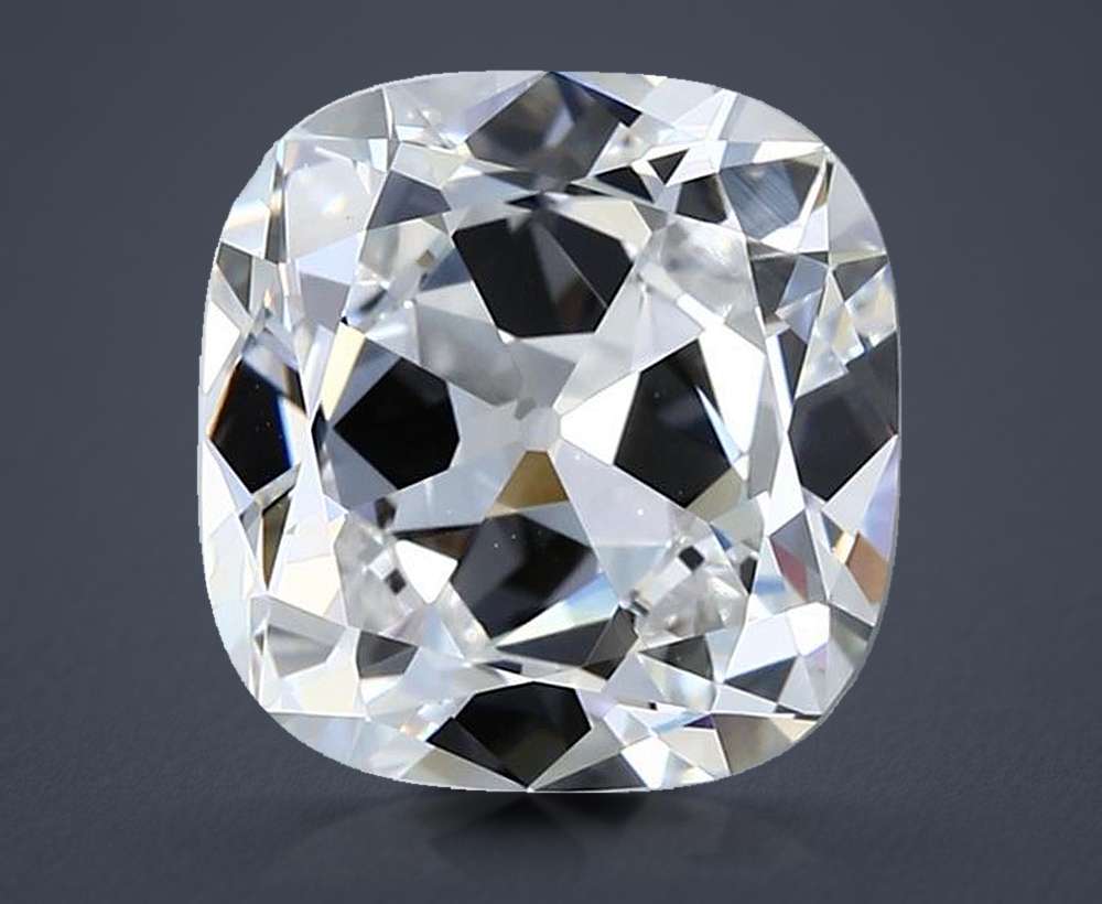 3.52 Carat Cushion Natural Diamond