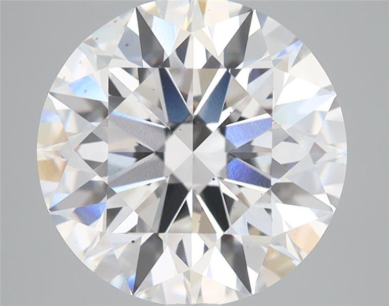 4.50ct D VS2 Rare Carat Ideal Cut Round Lab Grown Diamond