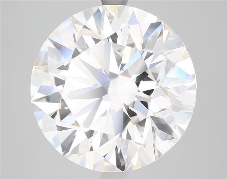 6.51ct E VVS2 Excellent Cut Round Lab Grown Diamond