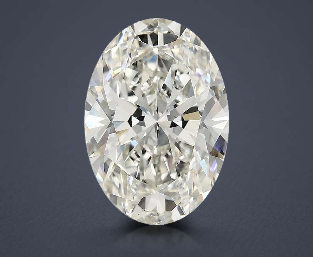 3.53 Carat Oval Lab Diamond