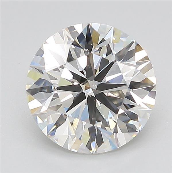 2.23ct F VS2 Rare Carat Ideal Cut Round Lab Grown Diamond