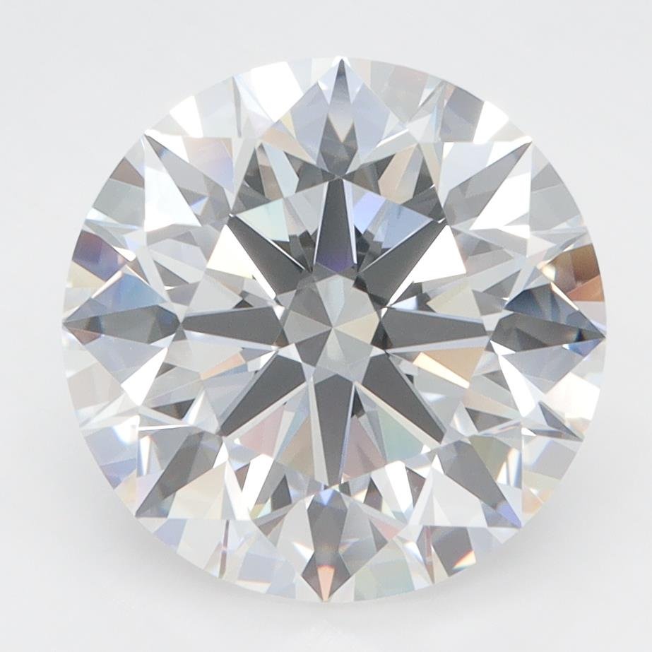 4.51ct D VVS1 Rare Carat Ideal Cut Round Lab Grown Diamond