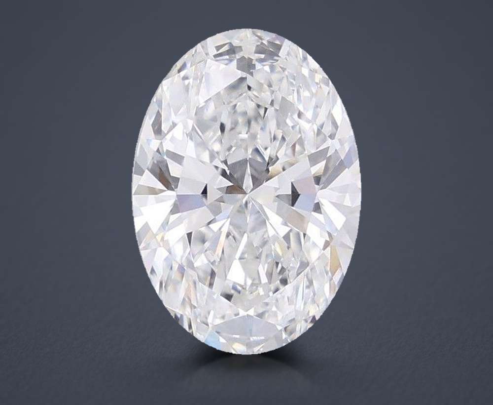 4.00 Carat Oval Lab Diamond