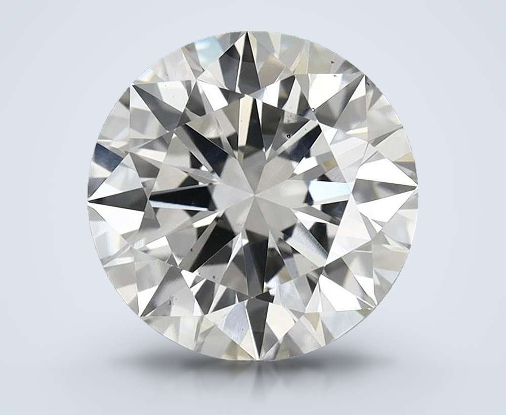 3.08 Carat Round Lab Diamond