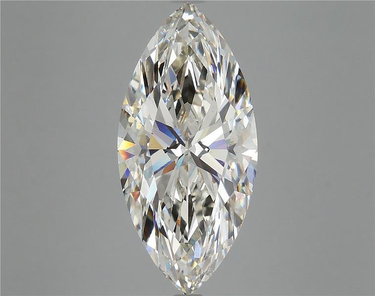 5.02ct H VS2 Rare Carat Ideal Cut Marquise Lab Grown Diamond